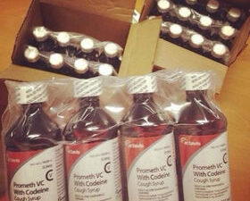 Codeine cough syrup