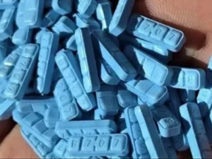 Blue xanax bars